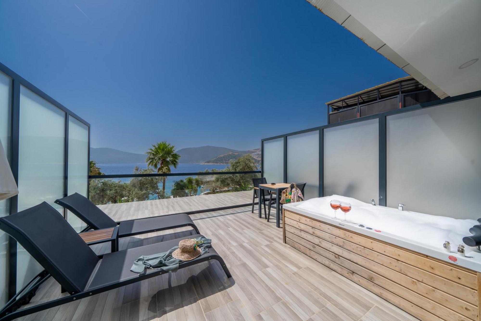 Kalkan Beach Park Hotel Каш Экстерьер фото