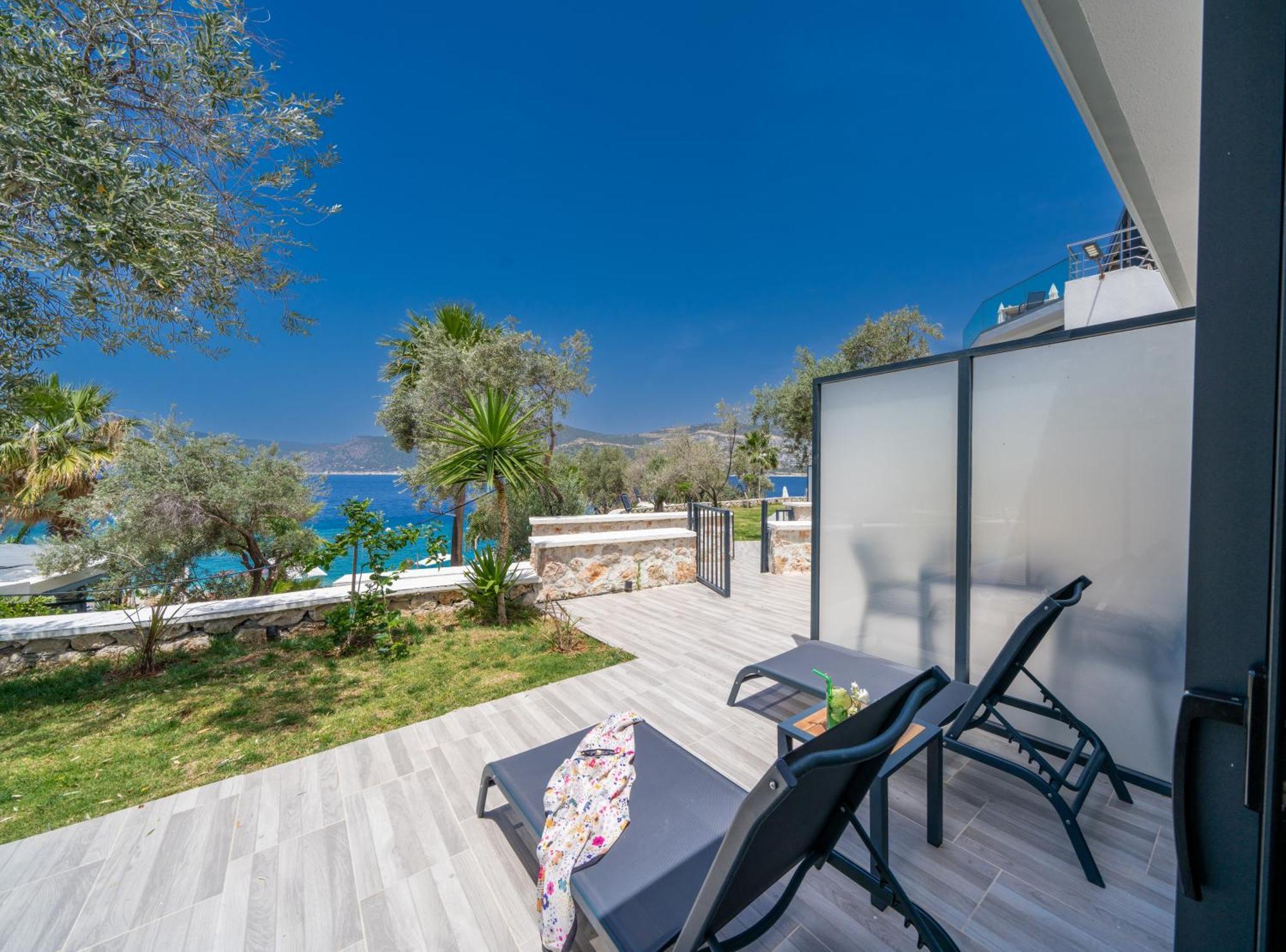 Kalkan Beach Park Hotel Каш Экстерьер фото
