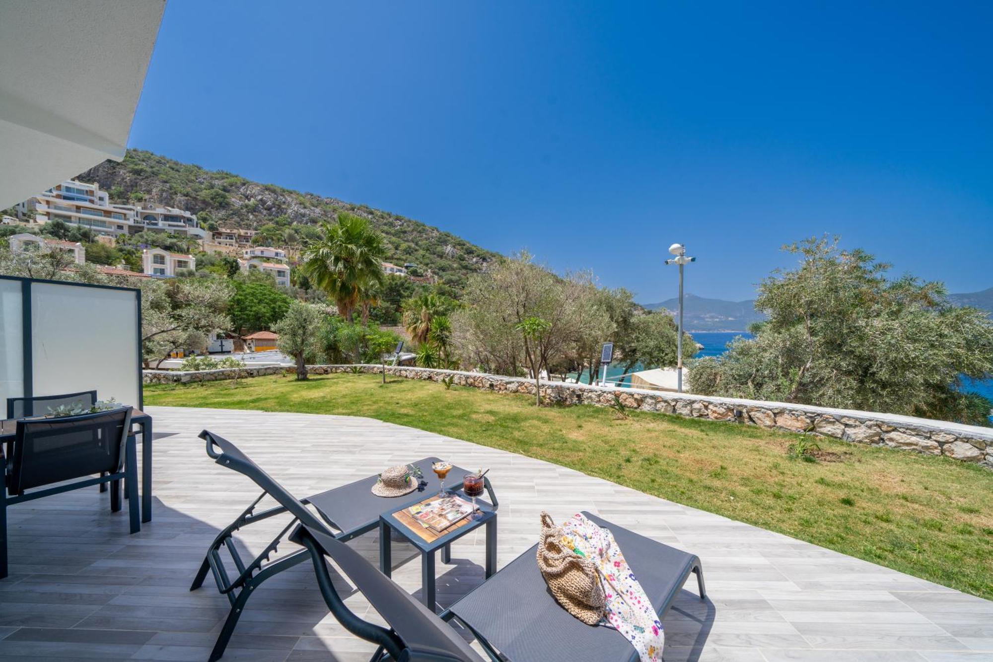 Kalkan Beach Park Hotel Каш Экстерьер фото