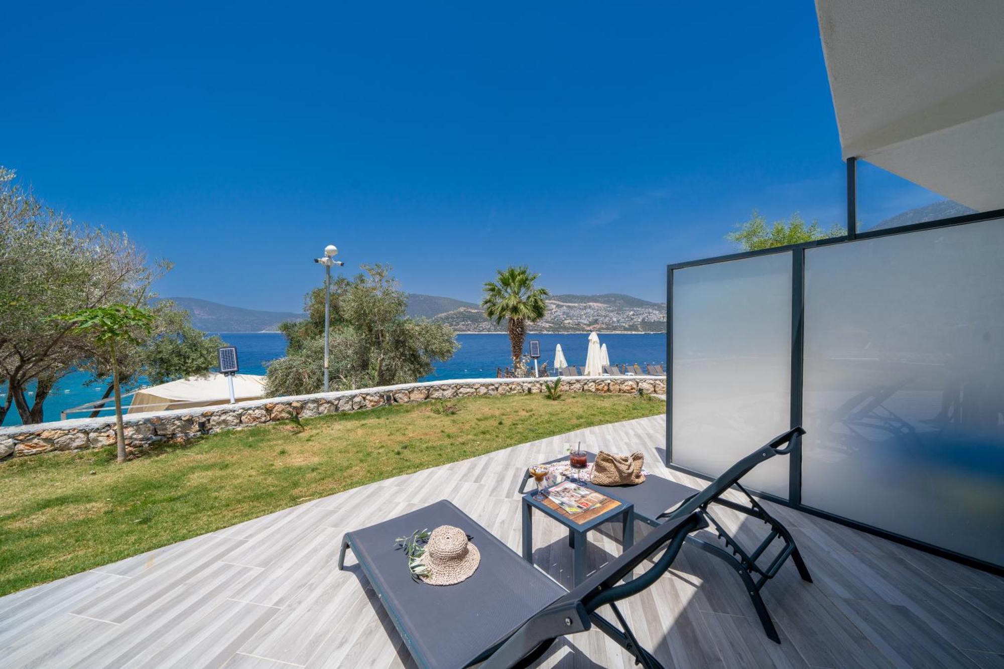 Kalkan Beach Park Hotel Каш Экстерьер фото