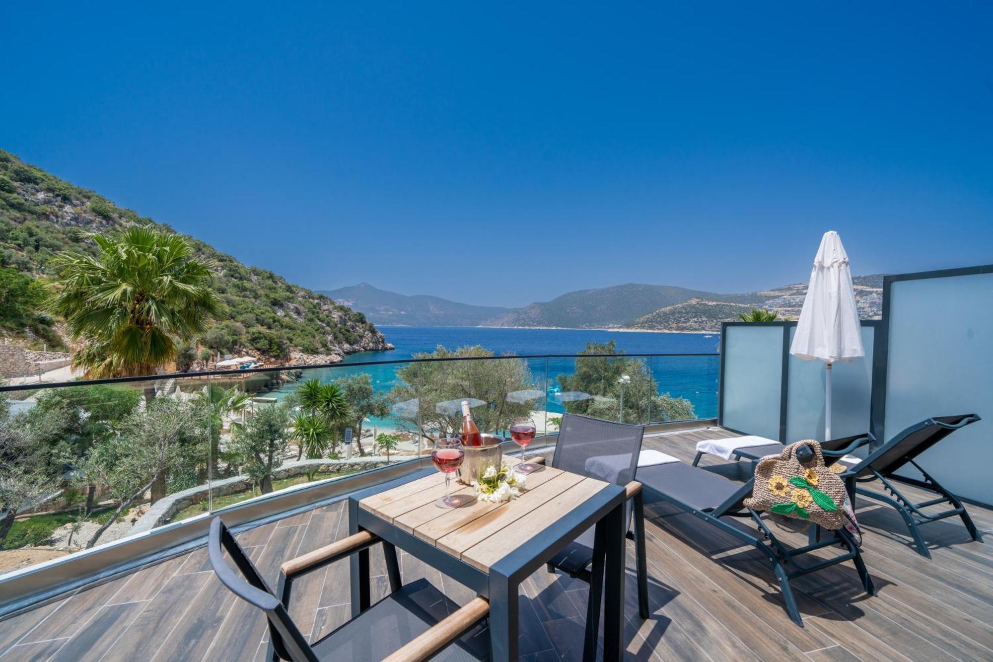 Kalkan Beach Park Hotel Каш Экстерьер фото