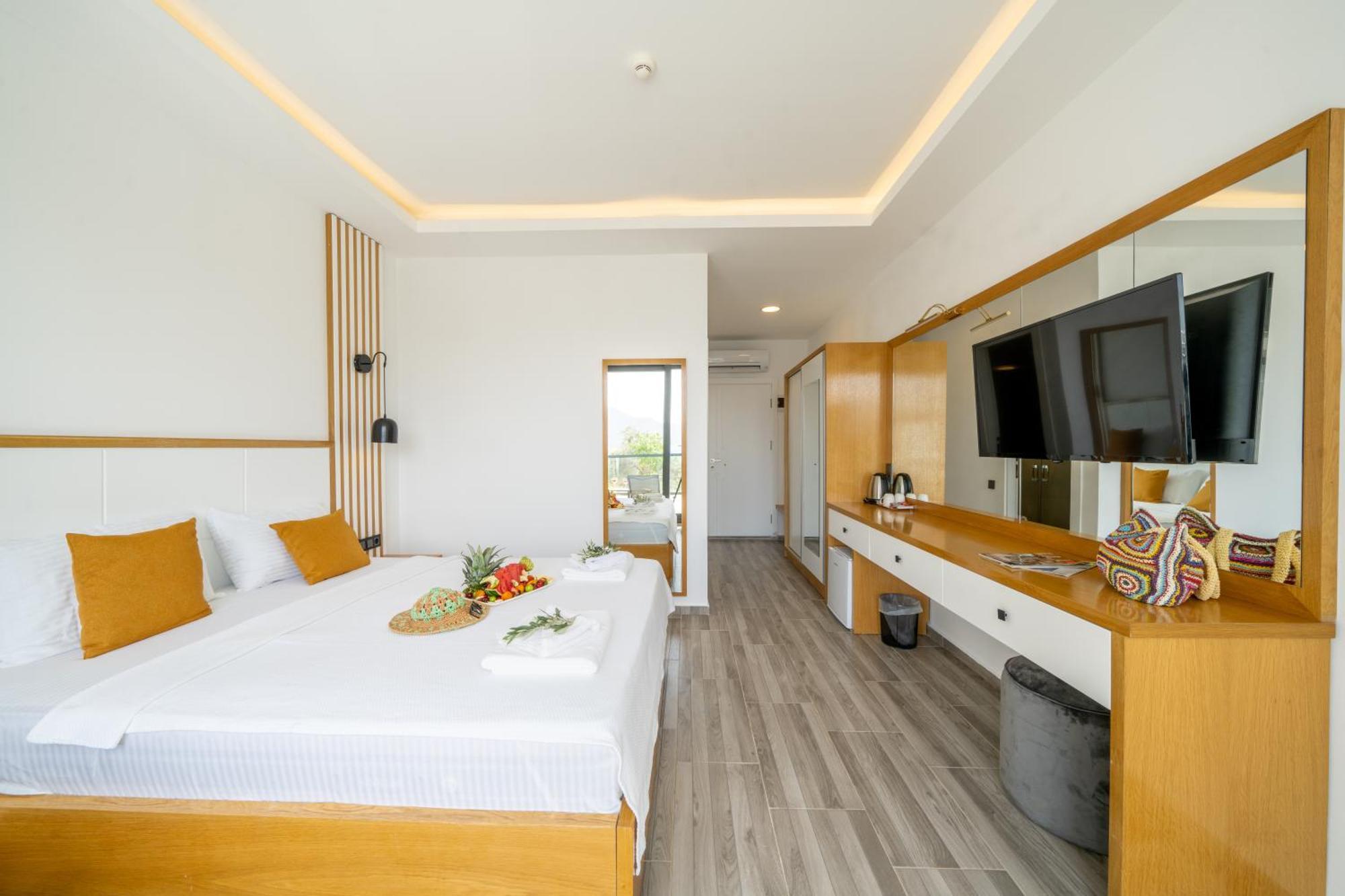 Kalkan Beach Park Hotel Каш Экстерьер фото