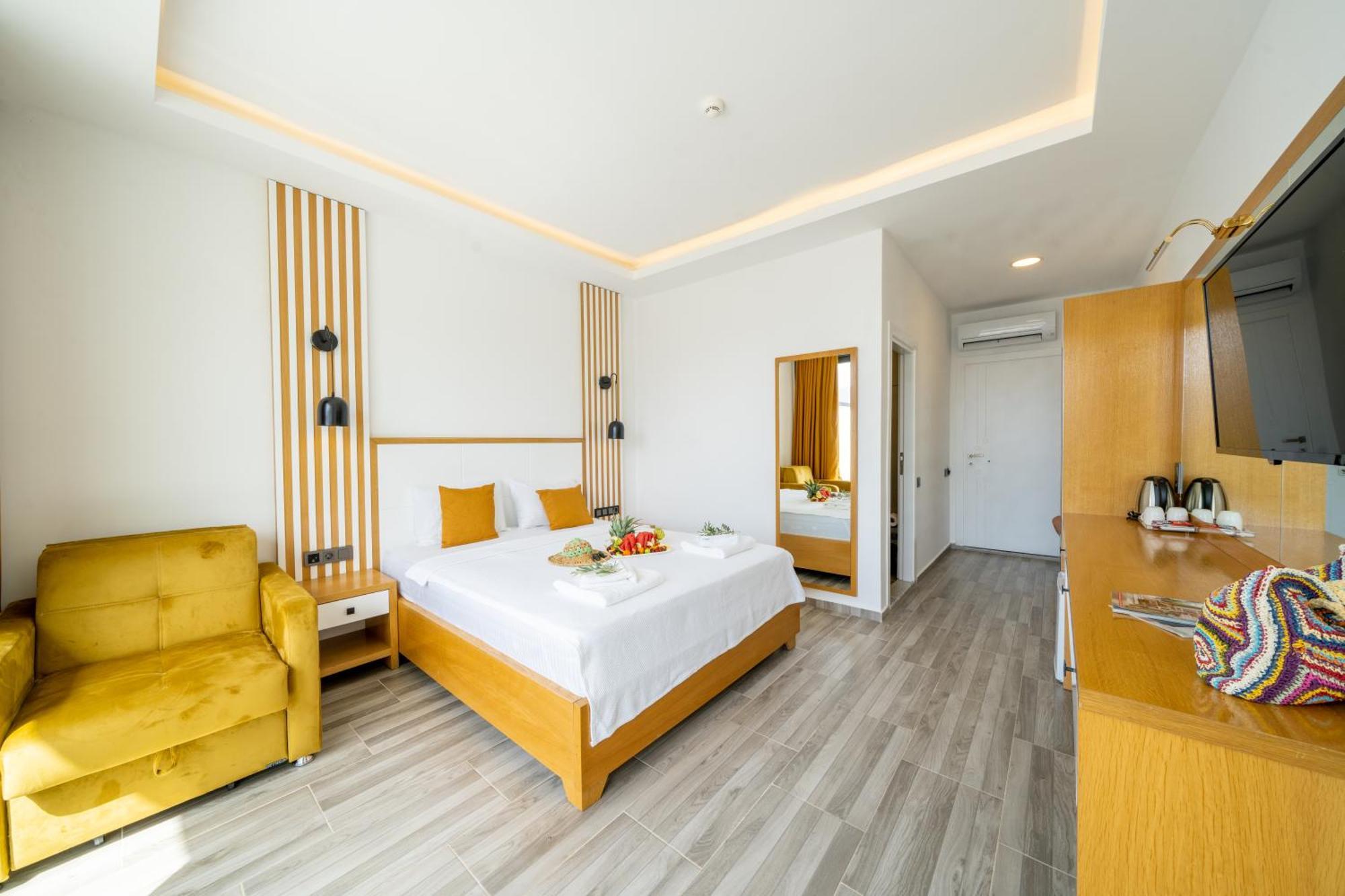 Kalkan Beach Park Hotel Каш Экстерьер фото