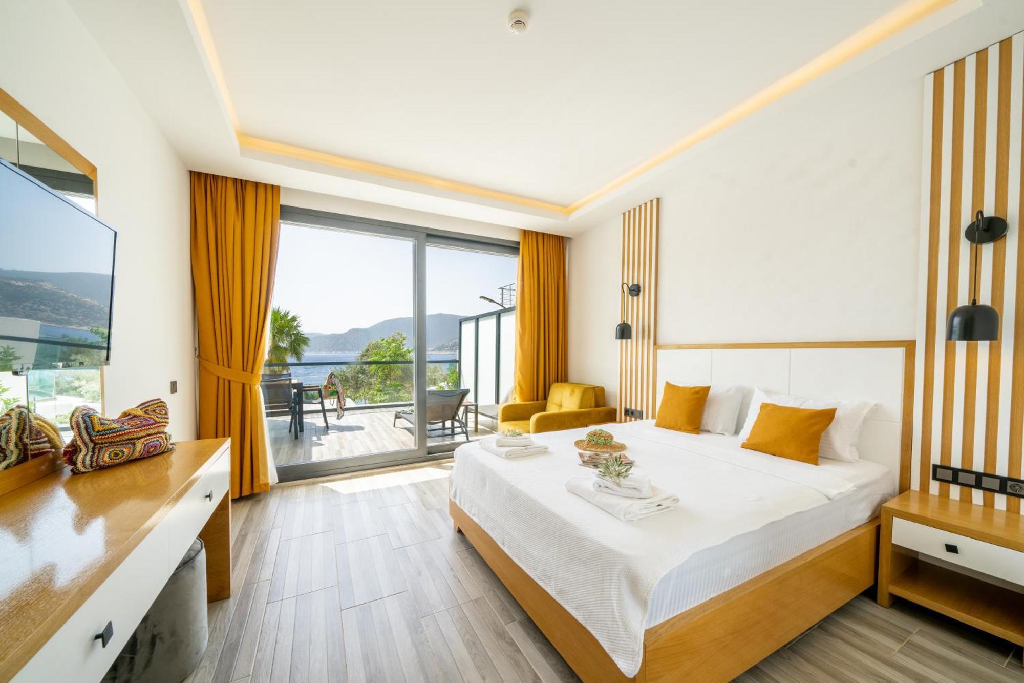 Kalkan Beach Park Hotel Каш Экстерьер фото