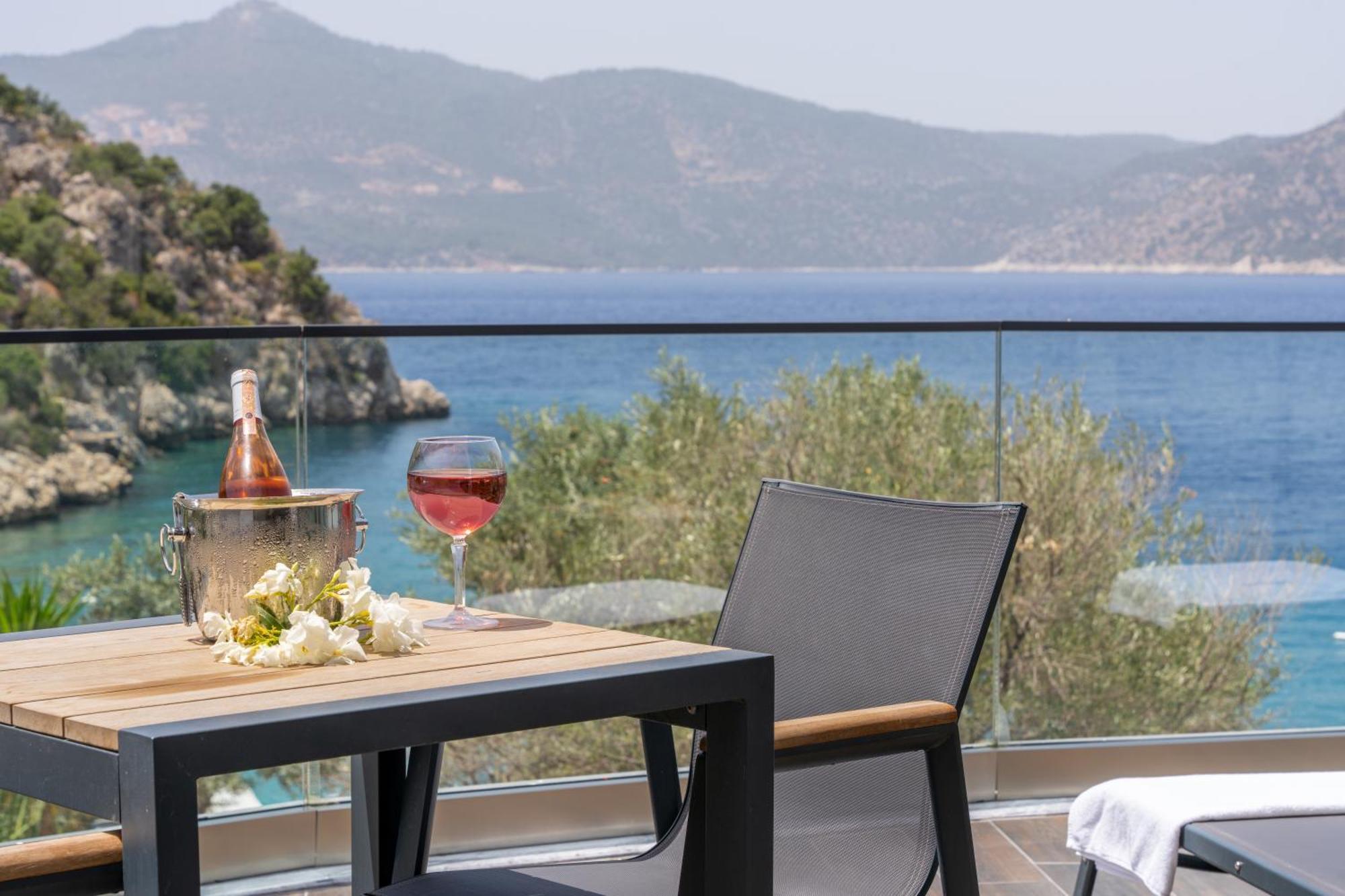 Kalkan Beach Park Hotel Каш Экстерьер фото