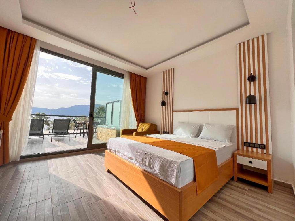 Kalkan Beach Park Hotel Каш Экстерьер фото